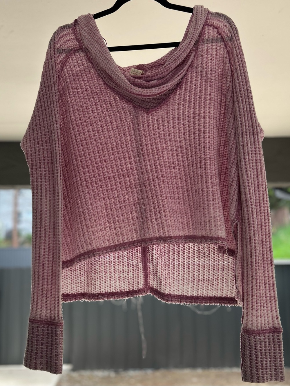 We The Free Wild Cat Pink Waffle Thermal